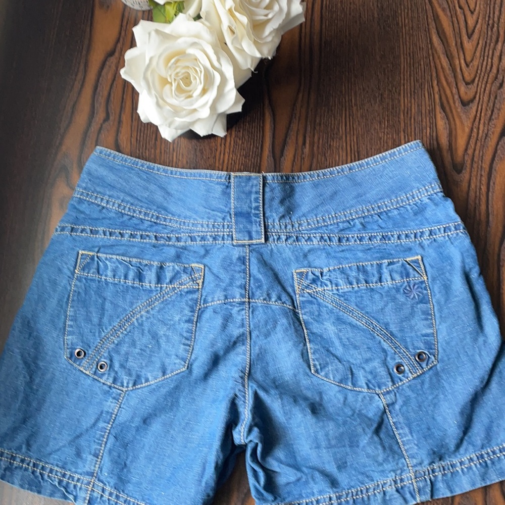 Athleta chambray shorts 2 - Picture 7 of 9